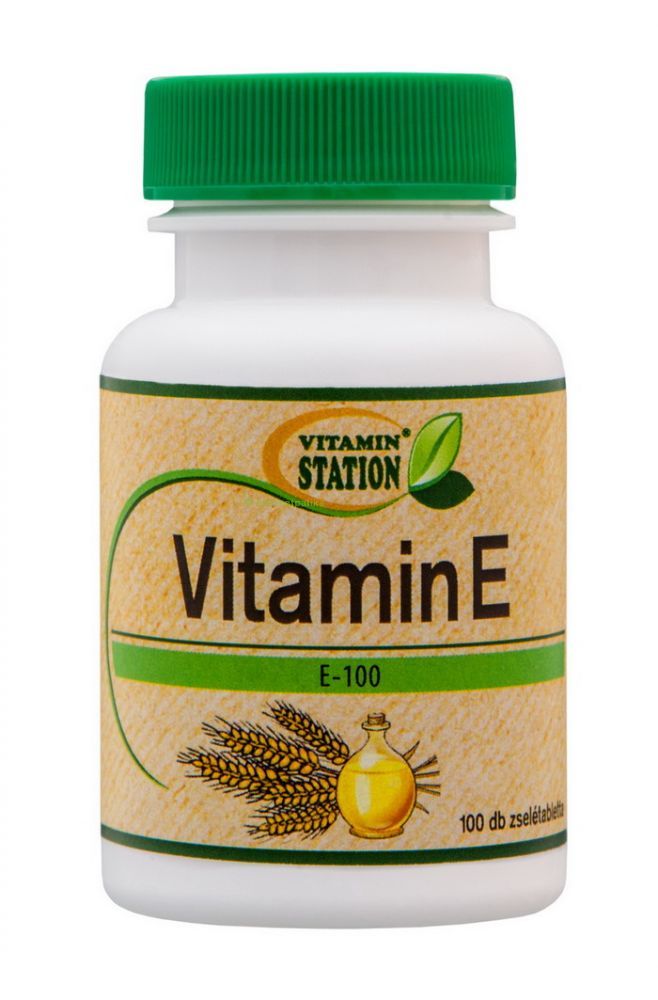Vitamin Station E vitamin géltabletta 100 db Vitamin Station E vitamin géltabletta 100 db