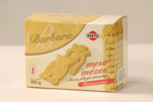 Barbara gluténmentes mese mézes 180g Barbara gluténmentes mese mézes 180g