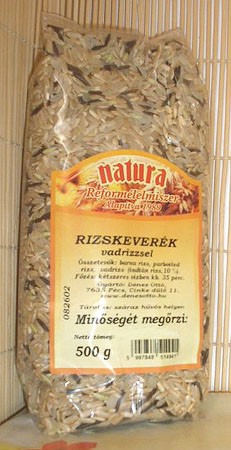 Rizskeverék vadrizzsel 500g Rizskeverék vadrizzsel 500g