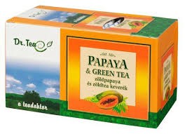 Dr.tea papaya+zöldtea filteres 20db Dr.tea papaya+zöldtea filteres 20db