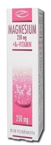 Innopharm pezsgőtabletta magnesium 250mg+b6 vitamin 20db Innopharm pezsgőtabletta magnesium 250mg+b6 vitamin 20db