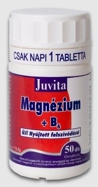 Jutavit magnézium + b6 tabletta 50db Jutavit magnézium + b6 tabletta 50db