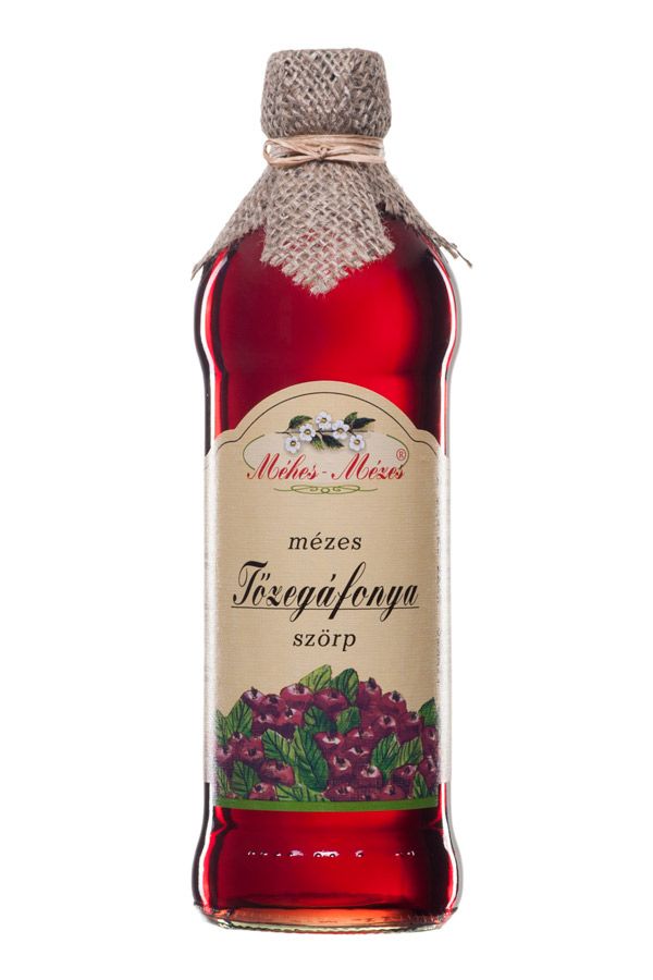 Méhes Mézes szörp tőzegáfonya 668g Méhes Mézes szörp tőzegáfonya 668g