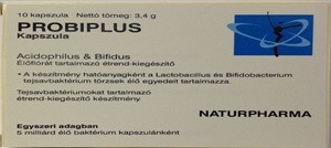 Naturpharma probiplus kapszula 10db Naturpharma probiplus kapszula 10db
