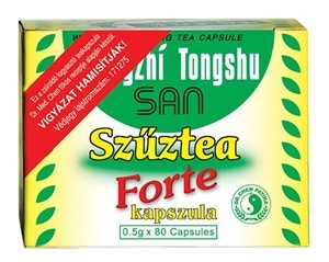 Dr. Chen Jiangzhi Tongshu San (Szűztea) Forte kapszula 80db Dr. Chen Jiangzhi Tongshu San (Szűztea) Forte kapszula 80db