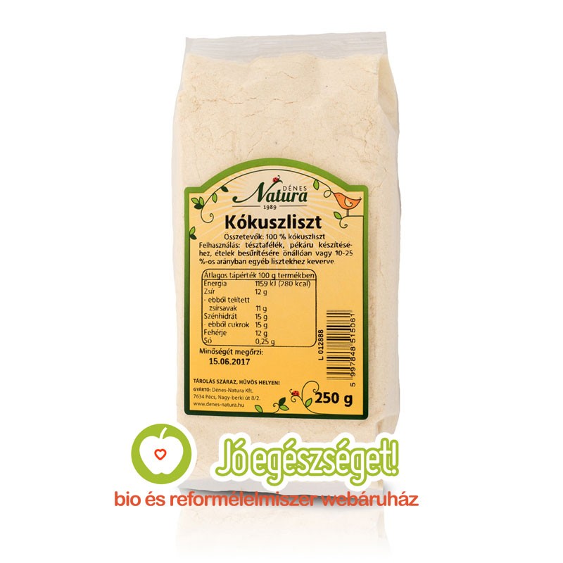 Dénes-Natura Kókuszliszt 250g Dénes-Natura Kókuszliszt 250g