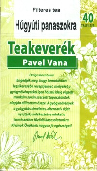 Pavel Vana teakeverék húgyúti panaszokra filteres 40db Pavel Vana teakeverék húgyúti panaszokra filteres 40db