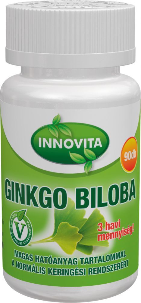 Innovita Ginkgo Biloba 80mg tabletta 90db Innovita Ginkgo Biloba 80mg tabletta 90db