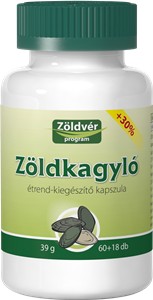 Zöldvér zöldkagyló kapszula 60+18db Zöldvér zöldkagyló kapszula 60+18db