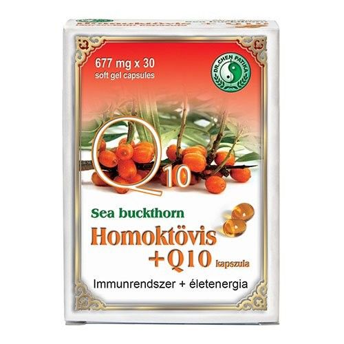 Dr. Chen Homoktövis+Q10 lágyzselatin kapszula 30db Dr. Chen Homoktövis+Q10 lágyzselatin kapszula 30db
