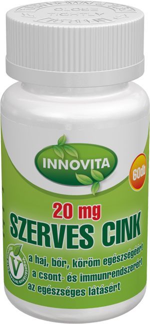 Innovita Szerves Cink 60db Innovita Szerves Cink 60db
