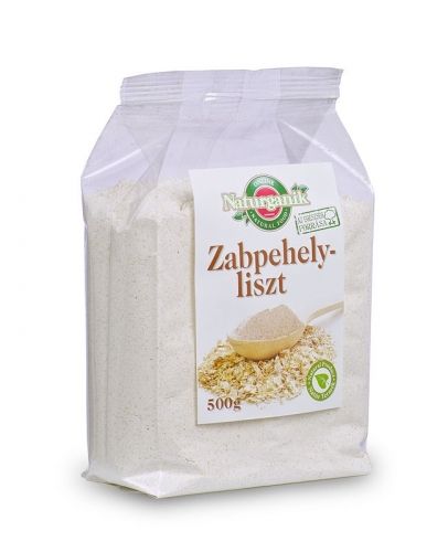 Naturganik zabpehelyliszt 500g Naturganik zabpehelyliszt 500g