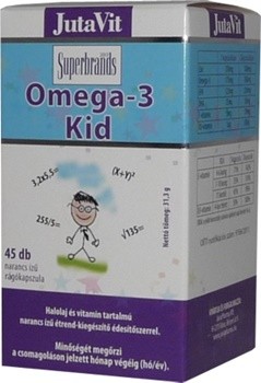Jutavit omega-3 kid rágókapszula 45db Jutavit omega-3 kid rágókapszula 45db