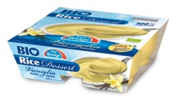 Bio bridge rizs desszert vaníliás 4x110g Bio bridge rizs desszert vaníliás 4x110g