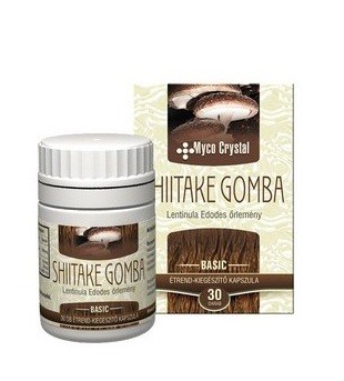 Myco crystal shiitake gomba kapszula 30db Myco crystal shiitake gomba kapszula 30db