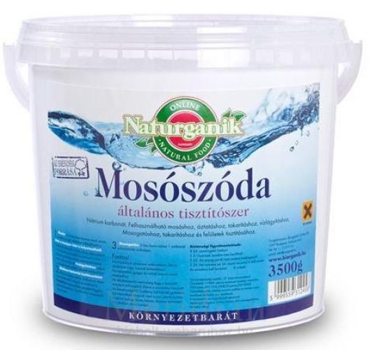 Naturganik mosószóda vödörben 3500g Naturganik mosószóda vödörben 3500g