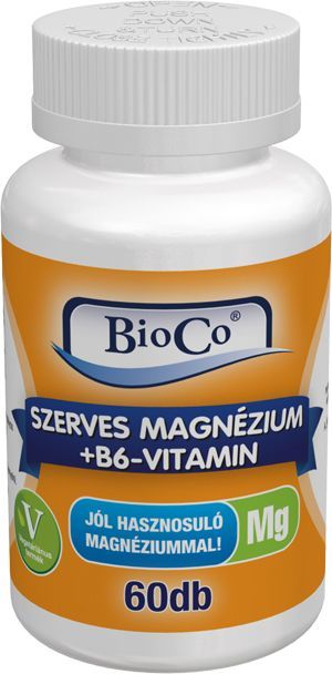 Bioco Szerves Magnézium + B6-vitamin 60db Bioco Szerves Magnézium + B6-vitamin 60db