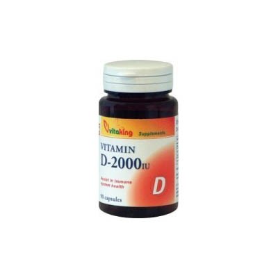 VitaKing D-2000 D-vitamin 90db VitaKing D-2000 D-vitamin 90db