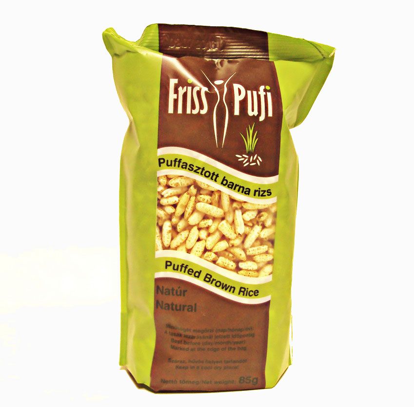 Puffasztott rizs barnarizses 85g Puffasztott rizs barnarizses 85g