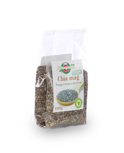 Naturganik chia mag fekete 100g Naturganik chia mag fekete 100g