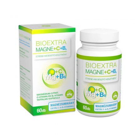 Bioextra Magne + C-vitamin kapszula 30 db Bioextra Magne + C-vitamin kapszula 30 db