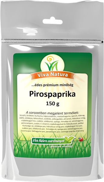 Viva natura pirospaprika por alutasakban 150g Viva natura pirospaprika por alutasakban 150g