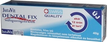 Jutavit dental fix műfogsorrögzítő krém 40g Jutavit dental fix műfogsorrögzítő krém 40g