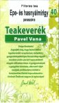 Pavel Vana teakeverék epe és hasnyálmirigy panaszokra filteres 40db Pavel Vana teakeverék epe és hasnyálmirigy panaszokra filteres 40db