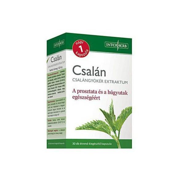 INTERHERB NAPI 1 CSALÁNGYÖKÉR EXTRAKTUM KAPSZULA 30DB