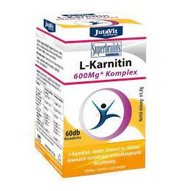 JUTAVIT L-KARNITIN 600MG KOMPLEX 60DB