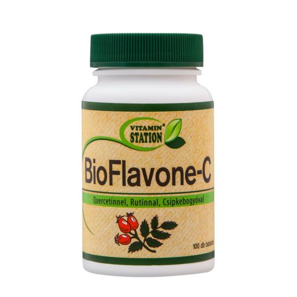 Vitamin Station BioFlavone-C tabletta 100 db