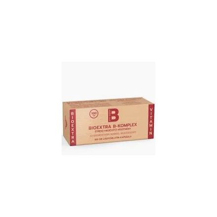 BIOEXTRA B-KOMPLEX ÉTREND-KIEGÉSZÍTŐ LÁGYZSELATIN KAPSZULA 100DB