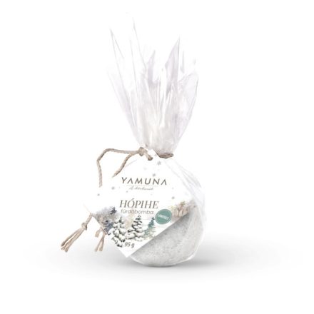Yamuna fürdőbomba Hópihe 95g
