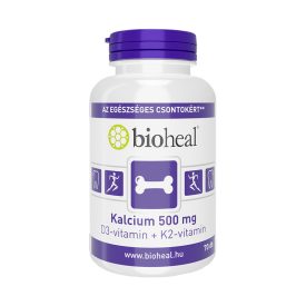 BIOHEAL KALCIUM 500MG + D3-VITAMIN + K2-VITAMIN 70DB