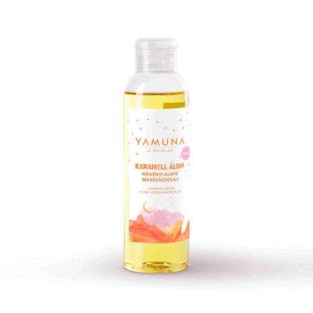 Yamuna Karamell álom növényi alapú masszázsolaj 250 ml