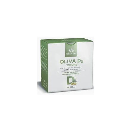 BIOEXTRA OLIVA D3 3000 NE ÉTREND-KIEGÉSZÍTŐ LÁGYZSELATIN KAPSZULA 100DB