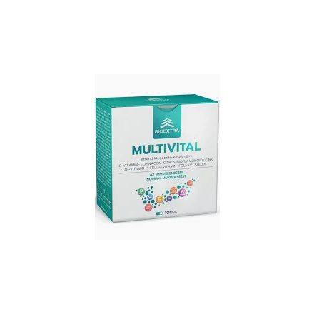 BIOEXTRA MULTIVITAL ÉTREND-KIEGÉSZÍTŐ KAPSZULA 100DB