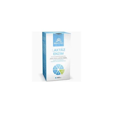 BIOEXTRA LAKTÁZ ENZIM 6500 FCCU ÉTREND-KIEGÉSZÍTŐ RÁGÓTABLETTA 100DB