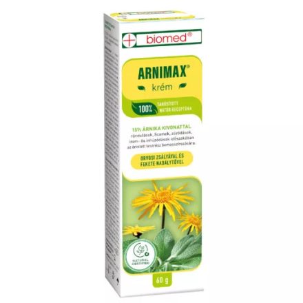 BIOMED ARNIMAX KRÉM 15% ÁRNIKA KIVONATTAL 60G