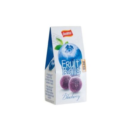 SUNVITA KÉKÁFONYÁS GYÜMÖLCSGOLYÓ 80G