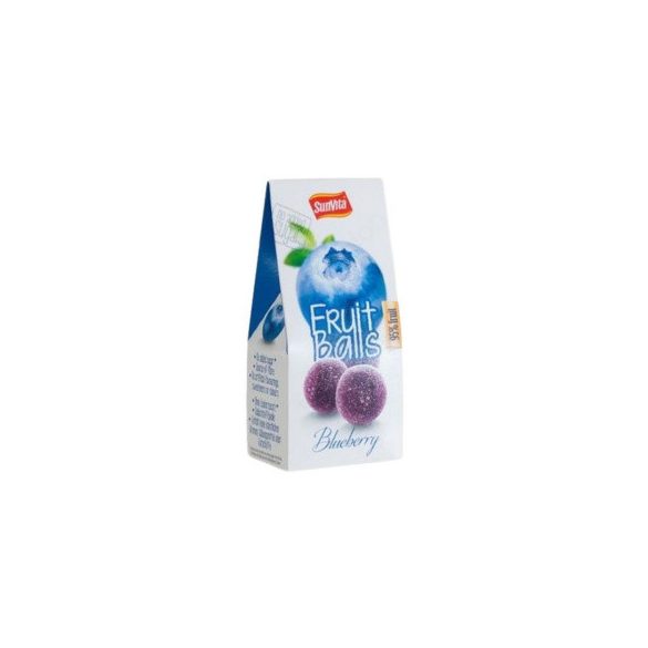 SUNVITA KÉKÁFONYÁS GYÜMÖLCSGOLYÓ 80G