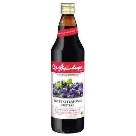 BIO DR.STEINBERGER FEKETEÁFONYA NEKTÁR 70% 750ML