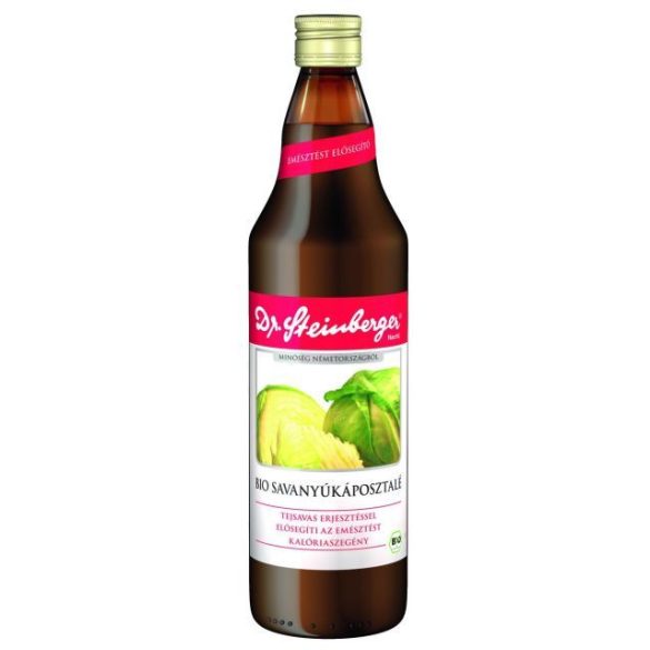BIO DR.STEINBERGER SAVANYÚKÁPOSZTALÉ 750ML