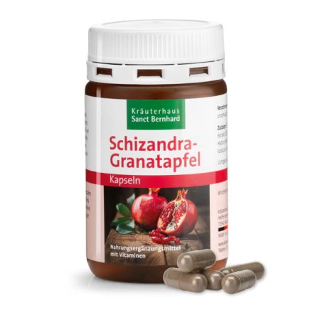 SANCT BERNHARD SCHIZANDRA-GRÁNÁTALMA KAPSZULA 90DB