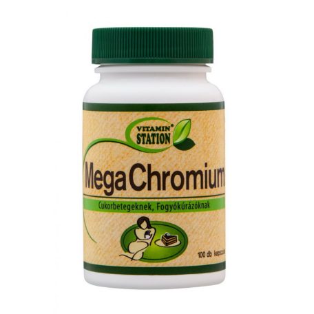 Vitamin Station Mega Chromium Kapszula 100db