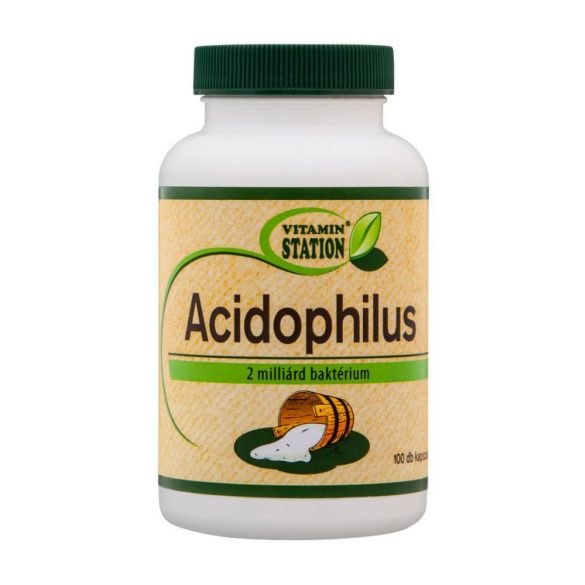Vitamin Station Acidophilus Tabletta 100db