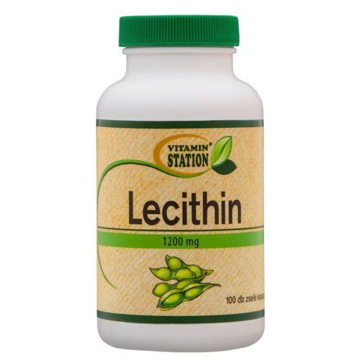 Vitamin Station Lecithin gélkapszula 100 db