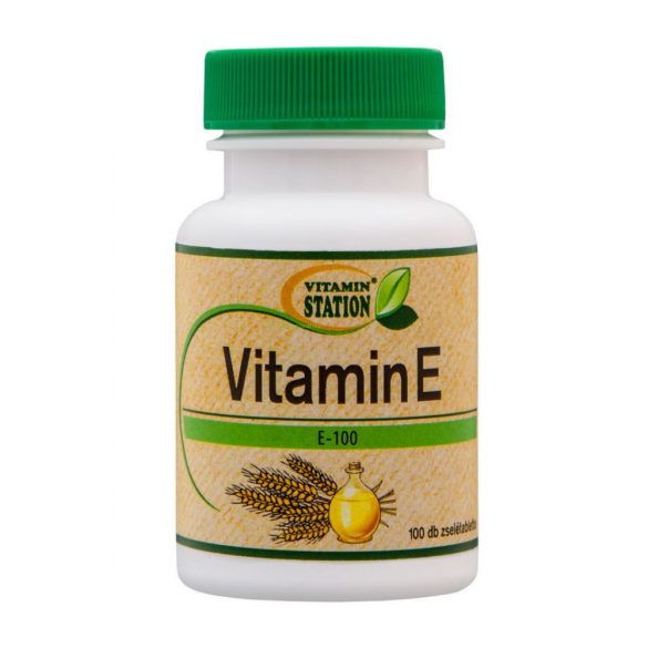 Vitamin Station E vitamin géltabletta 100 db