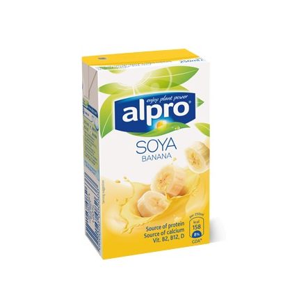 ALPRO SZÓJAITAL BANÁNOS 250ML