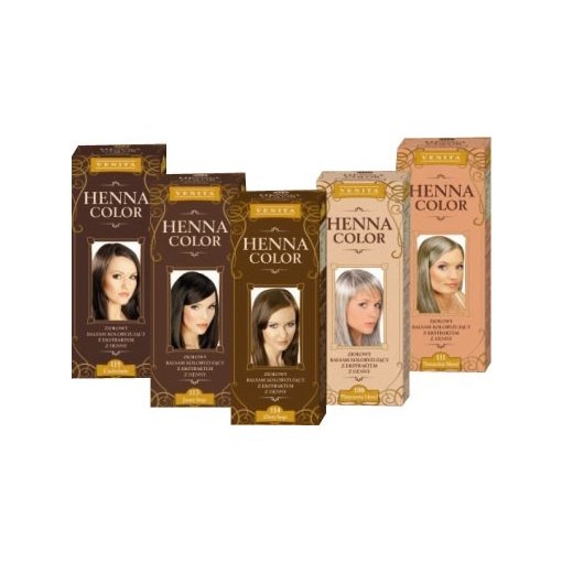 Henna Color hajfesték 19 fekete 75ml